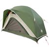 vidaXL Camping Tent 1-Person Green Waterproof