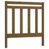 vidaXL Bed Headboard Honey Brown 106x4x100 cm Solid Wood Pine
