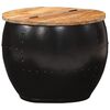 vidaXL Coffee Table Round 53x43 cm Solid Mango Wood