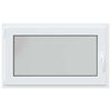 vidaXL Basement Window "RISOR" 100x50 cm Tilt&Turn DIN Left White