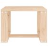 vidaXL Garden Side Table 40x38x28.5 cm Solid Wood Pine