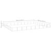 vidaXL Dog Kennel Silver 63 m² Steel