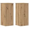 vidaXL Plant Stands 2 pcs Artisan Oak 30x30x70 cm Engineered wood