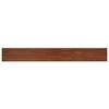 vidaXL Window Sill Brown wood 60 x 15 x 4.5 cm PVC