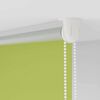 vidaXL Roller Blind Blackout Leaves Green 110x150 cm Fabric Width 105.7 cm Polyester
