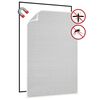 vidaXL Magnetic Insect Screen for Windows White 80x120 cm Fibreglass