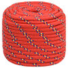vidaXL Boat Rope Red 16 mm 25 m Polypropylene