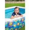 Bestway Inflatable Kids Pool Blue 229x152x56 cm