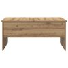 vidaXL Coffee Table Artisan Oak 102 x 50.5 x 46.5 cm Engineered Wood
