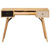 vidaXL Writing Desk Brown 110 x 55 x 76 cm Solid Mango Wood