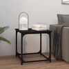 vidaXL Side Table Black 40x40x40 cm Engineered Wood