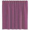 vidaXL Voile Curtains with Rod Pockets 2 pcs Purple