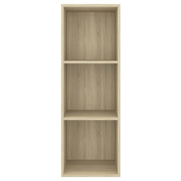 vidaXL Wall-mounted TV Cabinet Sonoma Oak 37x37x107 cm Engineered Wood