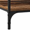 vidaXL Coffee Table Old wood 100 x 100 x 40 cm Engineered Wood