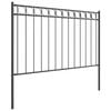 vidaXL Fence Element Assen Grey 170 x 200 cm Steel