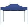 vidaXL Professional Folding Party Tent 3x4 m Steel Blue