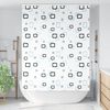 vidaXL Shower Roller Blind with Cassette 160x240 cm Fabric Width 156 cm
