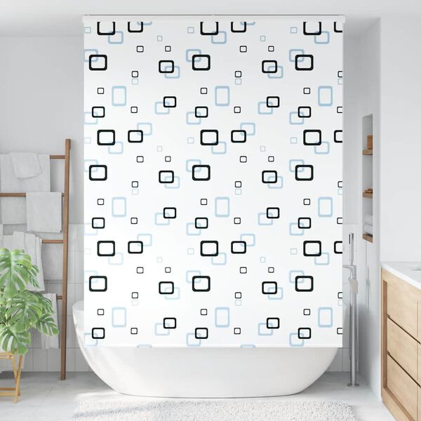 vidaXL Shower Roller Blind with Cassette 160x240 cm Fabric Width 156 cm