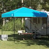 vidaXL Canopy Tent Manual Blue 243 x 243 x 251 cm Fabric