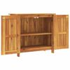 vidaXL Garden Cabinet 75x35x70 cm Solid Wood Acacia