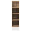 vidaXL Bottom Cabinet Riga Artisan Oak 20x44.5x81.5 cm Engineered Wood