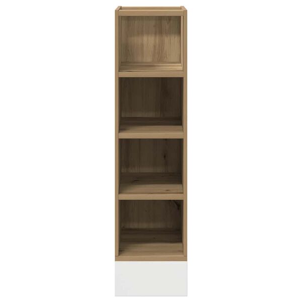 vidaXL Bottom Cabinet Riga Artisan Oak 20x44.5x81.5 cm Engineered Wood