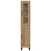 vidaXL Highboard Artisan Oak 34.5 x 34 x 180 cm Engineered Wood