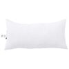 vidaXL Pillow with Pillow White 80 x 40 x 20 cm Polyester