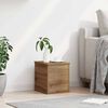 vidaXL Storage Box Artisan Oak 30 x 35 x 35 cm Engineered Wood