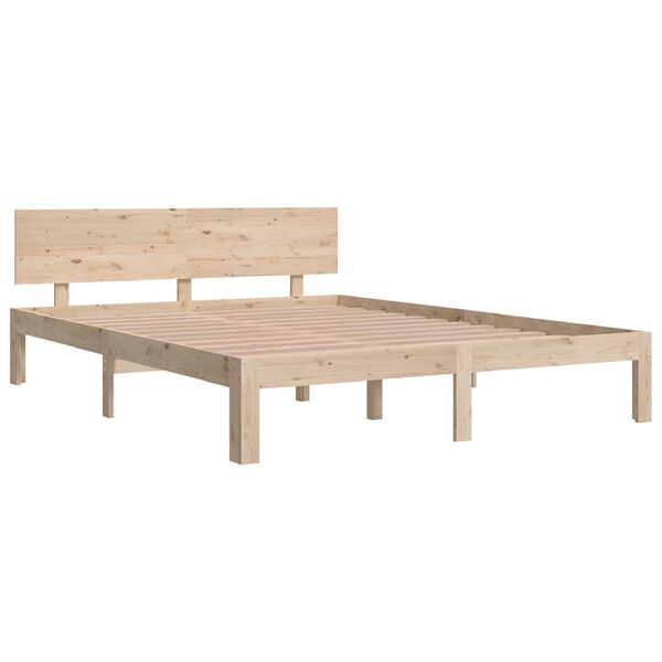vidaXL Bed Frame without Mattress 150x200cm King Size