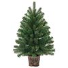 vidaXL Artificial Christmas Tree Green 75 cm PVC, PE and steel