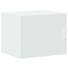 vidaXL Slim Storage Cabinet White 50x42.5x225 cm Engineered Wood