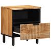 vidaXL Bedside Cabinet 40x33x46 cm Solid Wood Acacia