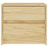 vidaXL Bedside Cabinet 40x30.5x35.5 cm Solid Pine Wood