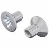 vidaXL Countersunk Head Screws 2 pcs Silver M4 x 6 mm Steel