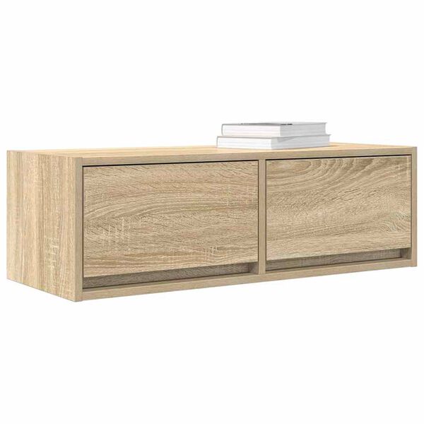 vidaXL TV Cabinets 2 pcs Sonoma Oak 80x31x25.5 cm Engineered Wood