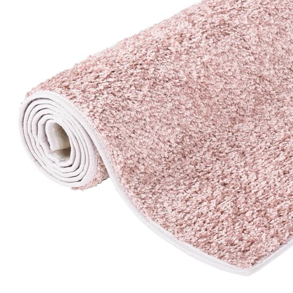 vidaXL Soft Pile Rug Anti-slip 67x180 cm Pink