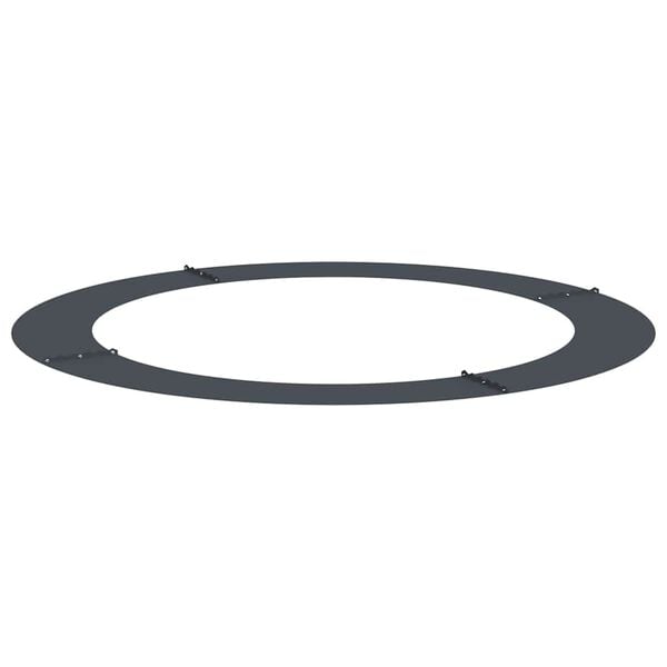 vidaXL suitable for Flat Tree Ring Anthracite &Oslash;90 / 120 cm Steel