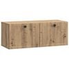 vidaXL Wall-Mounted TV Cabinet 78.5 x 31 x 30 cm Artisan Oak