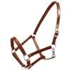 vidaXL Horse Headcollar | Brown | Buffalo Leather | Full | Adjustable Armrests