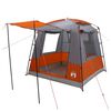 vidaXL Party Tent Grey and Orange 4-Person