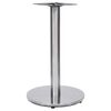 vidaXL Bistro Table Leg Silver &Oslash;45x72 cm Stainless Steel