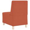 vidaXL Modular Sofa Unit Armless Orange 55 x 74 x 82 cm