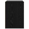 vidaXL Drawer Cabinet Black 60 x 41 x 58 cm Engineered Wood