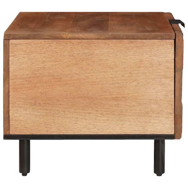 vidaXL Coffee Table Brown 80 x 50 x 40 cm Solid Mango Wood
