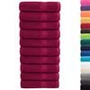 vidaXL Premium Shower Towels "SOLUND" 10 pcs Bordeaux 70x140 cm 600 gsm