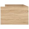 vidaXL Bed Frame with Drawers without Mattress Sonoma Oak 100x200 cm