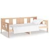 vidaXL Day Bed without Mattress Solid Wood Pine 80x200 cm
