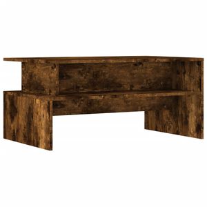 vidaXL Coffee Table Smoked Oak 90x55x42.5 cm Engineered Wood