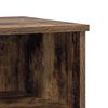 vidaXL Bedside Cabinets 2 pcs Smoked Oak 40x35x50 cm Engineered Wood